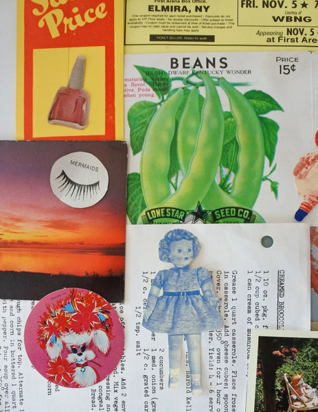Vintage Mystery Collage Kit