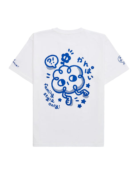 Kazoku: Embroidered Short Sleeve T-Shirt