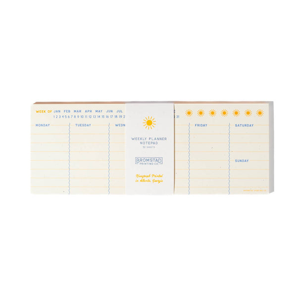 Weekly Planner Notepad