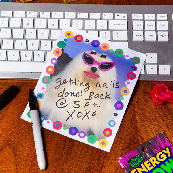 Diva Sticky Memo Pad