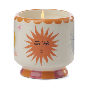 Sun Ceramic Candle - Orange Blossom