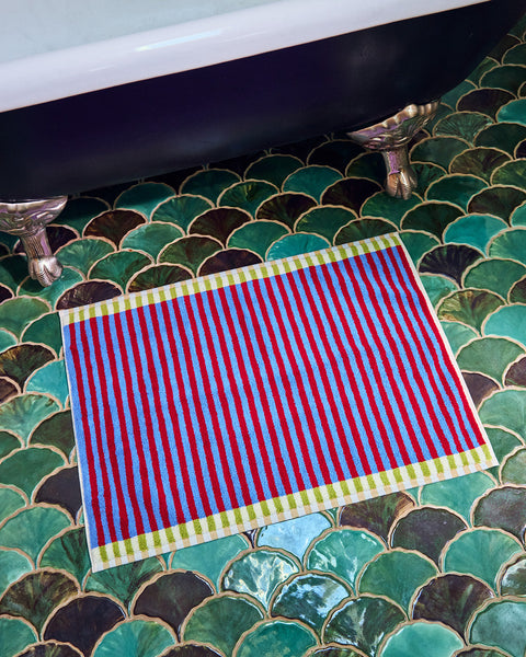 Bug Stripe Collection - Lanternfly Bathmat