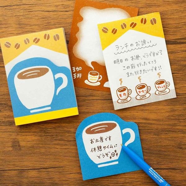Retro Memo Pad - Coffee