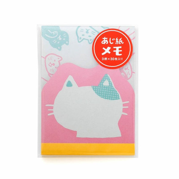 Retro Memo Pad - Cat