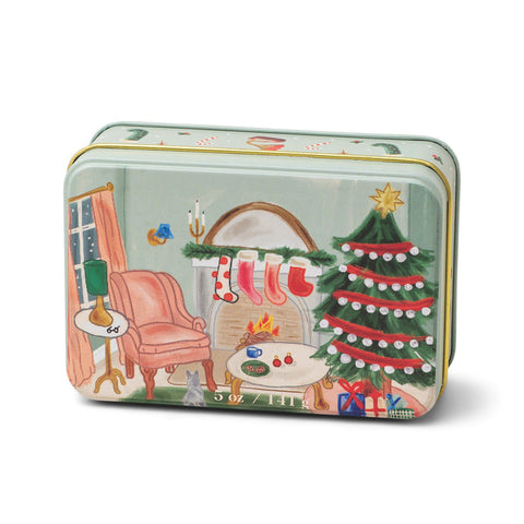 Christmas Tin - Persimmon & Chestnut