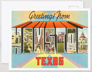 Greetings from Houston - Postcard