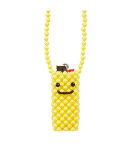 Lighter Case w/ Strap - Smiley