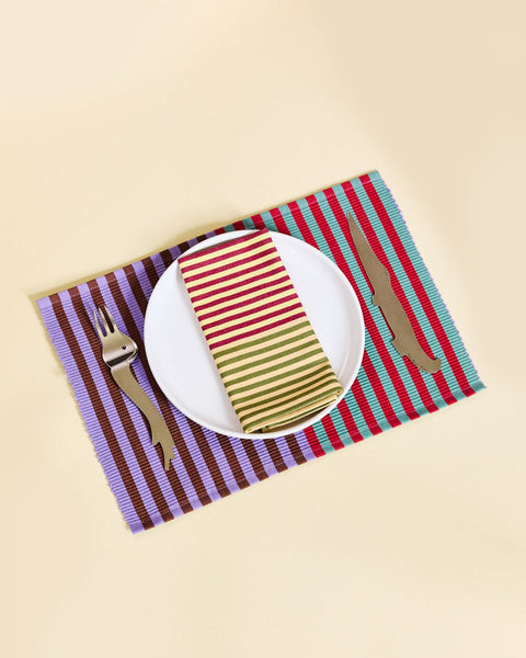 Duo Stripe Placemats - Set of 4