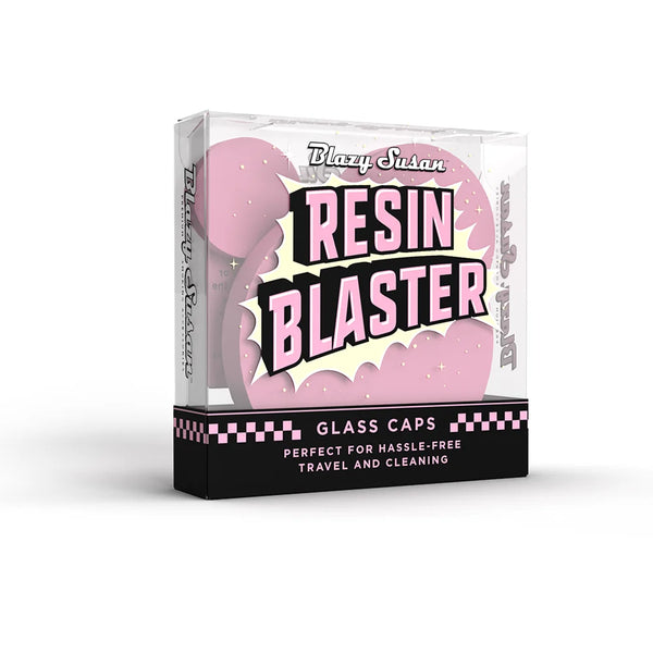 Resin Blaster Silicone Glass Cleaning Caps - Black