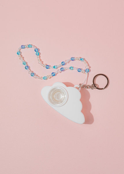 Cloud Unbreakable Keychain Pipe