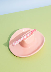 Cowboy Hat Ashtray - Pink