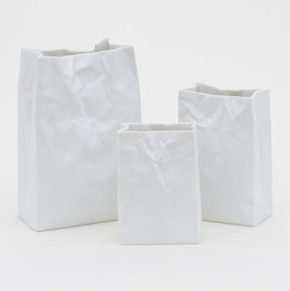 Crinkle Super Bag Vase - Medium