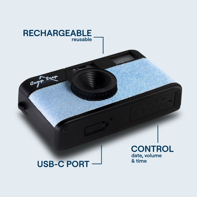 Camp Snap Camera 103B - Denim – All The Feels