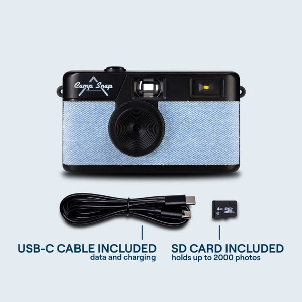Camp Snap Camera 103B - Denim – All The Feels