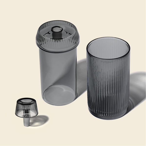 Deco Gravity Water Pipe - Charcoal