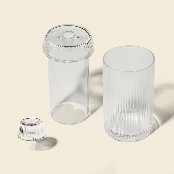 Deco Gravity Water Pipe - Clear