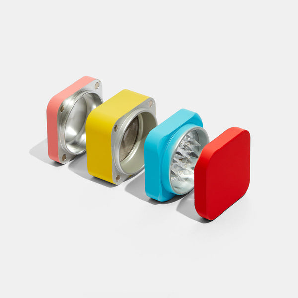 Mini Tabletop Grinder - Red Multi