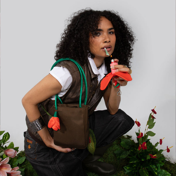 Tulip Lighter Keychain