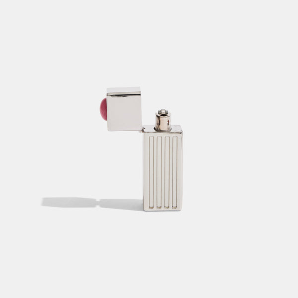 Lipstick Lighter Case - Silver