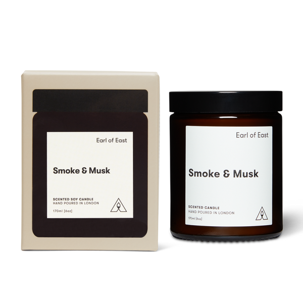 Smoke & Musk - 6 oz Soy Wax Candle