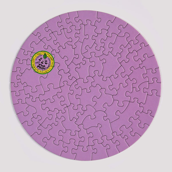 Flat Plum - 81 Piece Puzzle