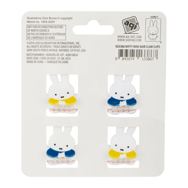 Miffy Mini Claw Clips