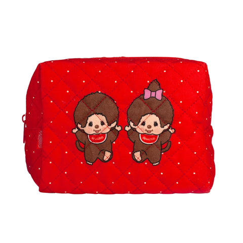 Monchhichi Quilted Pouch