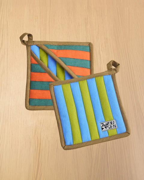 Pocket Pot Holders - Grasshopper