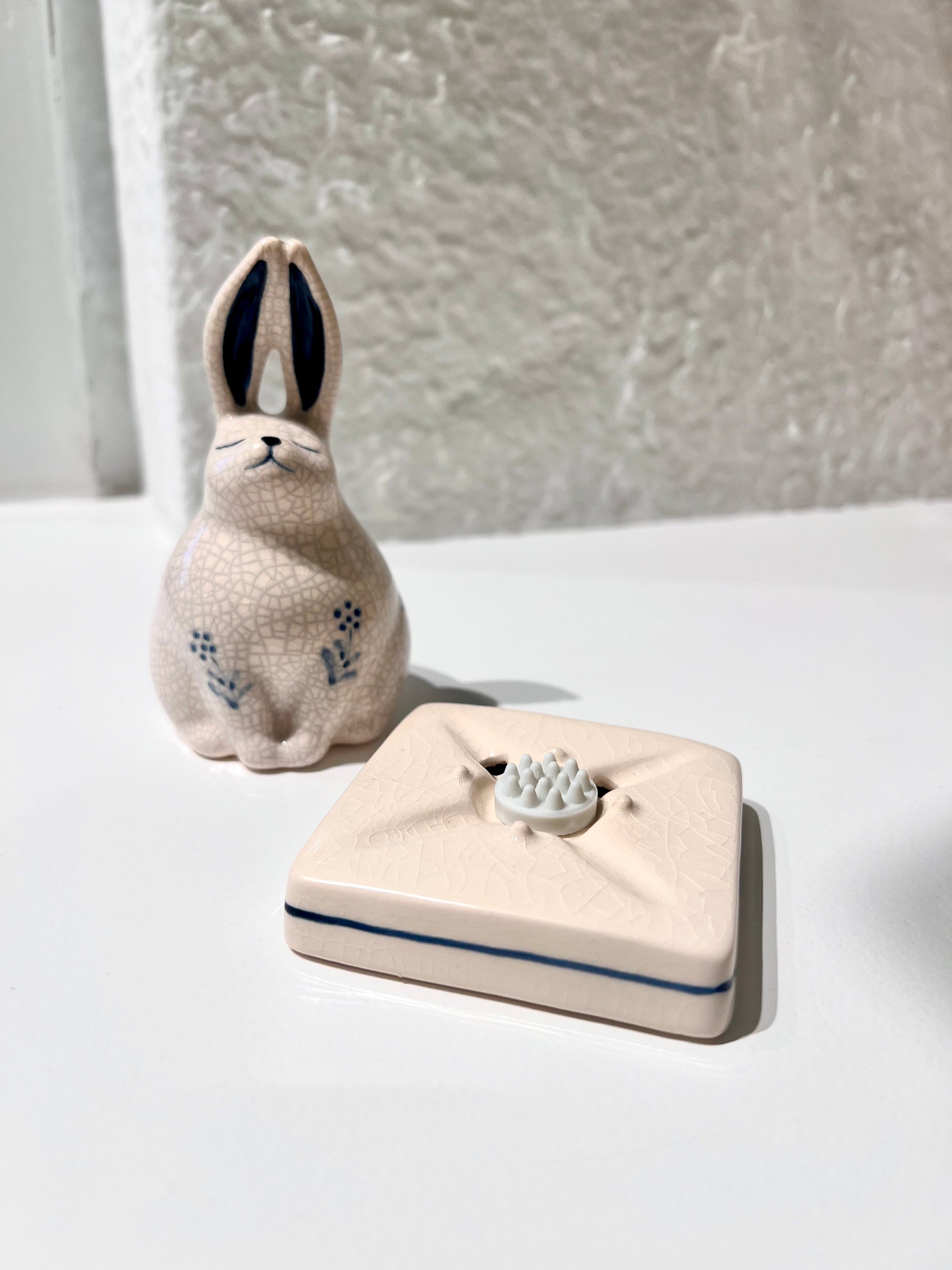 Porcelain Incense Burner - Rabbit – All The Feels