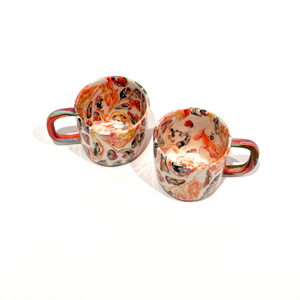 Nerikomi Ceramic Mug - Trippy