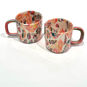 Nerikomi Ceramic Mug - Trippy