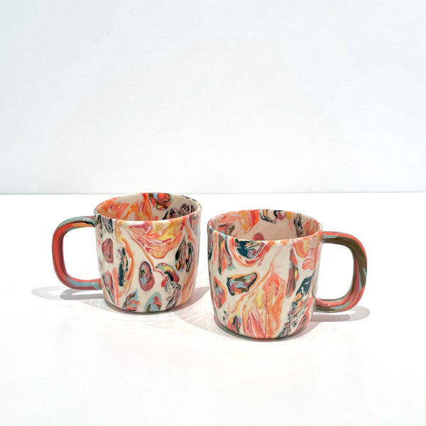 Nerikomi Ceramic Mug - Trippy