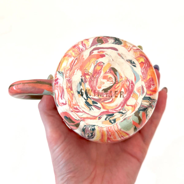 Nerikomi Ceramic Mug - Trippy