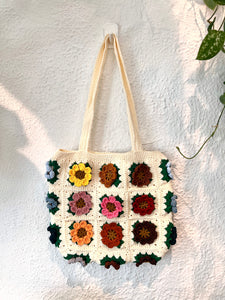 Crochet Flower Bag