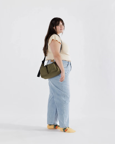 Medium Cargo Crossbody - Seaweed