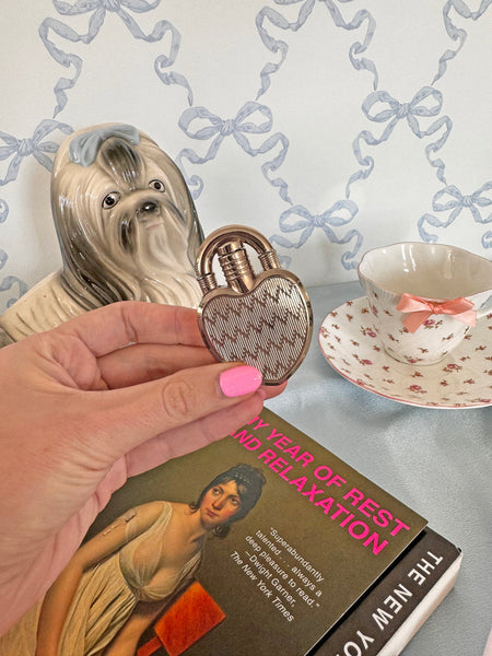 Heart Lock Lighter - Silver
