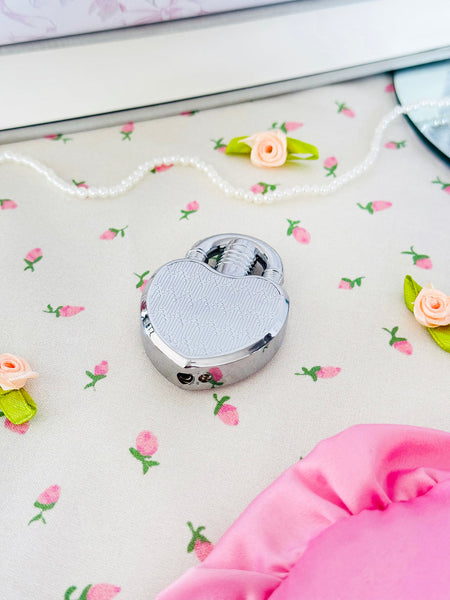 Heart Lock Lighter - Silver