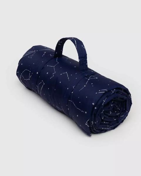 Puffy Picnic Blanket - Constellation Midnight