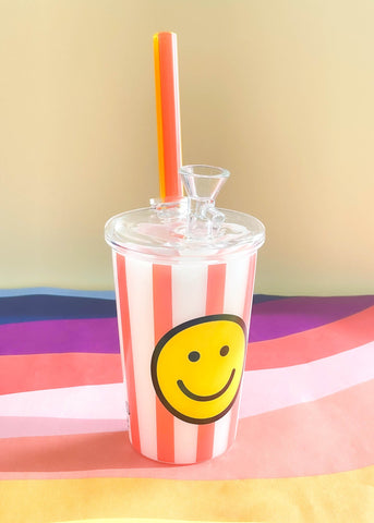 Smiley On-The-Go Cup Pipe