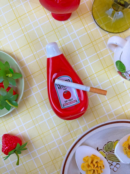 Ketchup Ash Tray