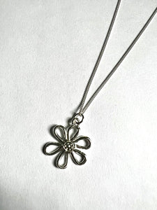 Flower of Life Necklace - Sterling Silver