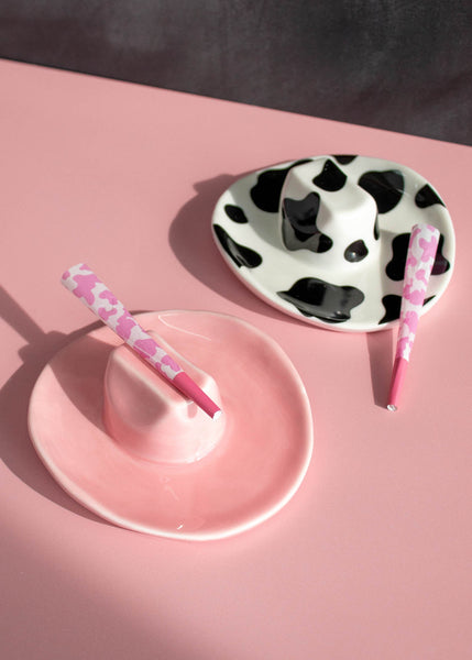 Cowboy Hat Ashtray - Pink