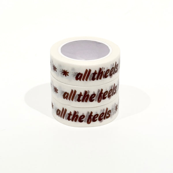 All The Feels Washi Tape