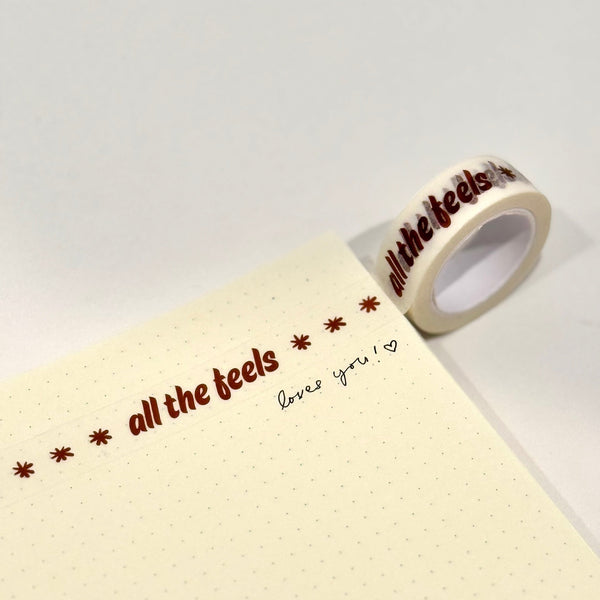 All The Feels Washi Tape