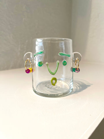 Surprised :o Face Cup - Earrings