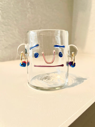 Not Impressed :| Face Cup - Earrings