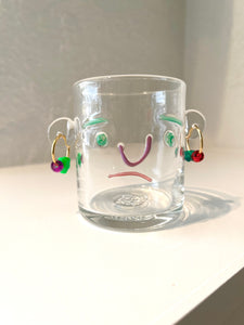 Sad :( Face Cup - Earrings