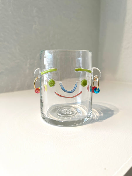 Happy :) Face Cup - Earrings