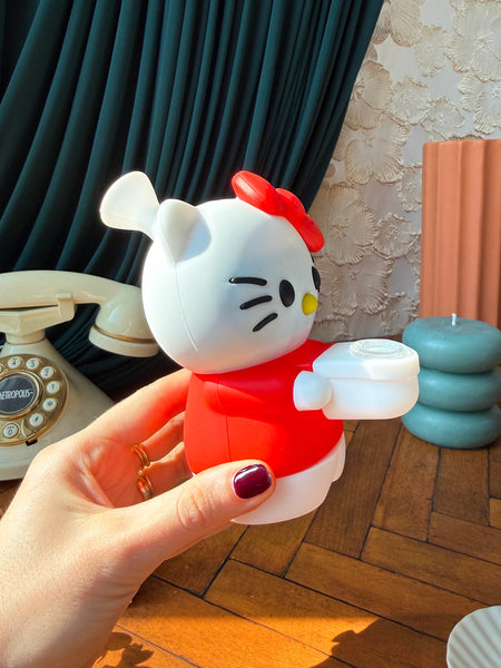 High Cat Silicone Bubbler Water Pipe