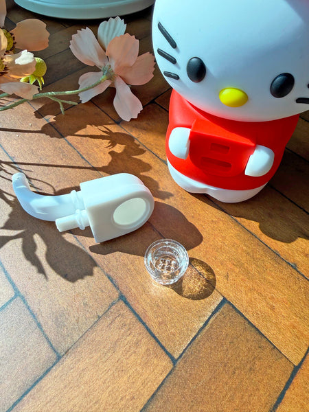 High Cat Silicone Bubbler Water Pipe